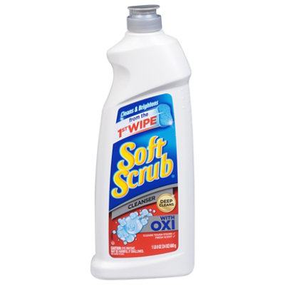 Soft Scrub Cleanser Surface With Oxi Multi Purpose - 24 Oz