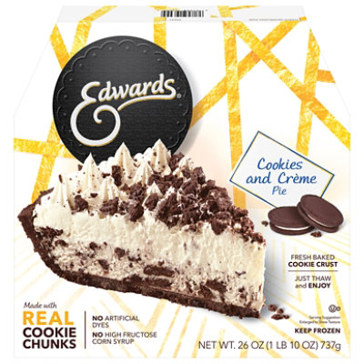 EDWARDS Pie Creme Cookies & Creme Box Frozen - 26 Oz - Image 3