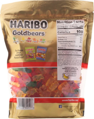 Haribo Gold-Bears Gummi Candy - 28.8 Oz - Image 6