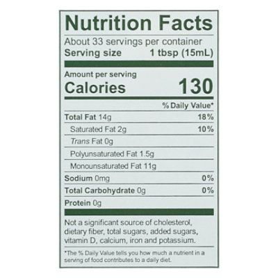 California Olive Ranch Global Blend Robust Extra Virgin Olive Oil - 16.9 Fl. Oz. - Image 4