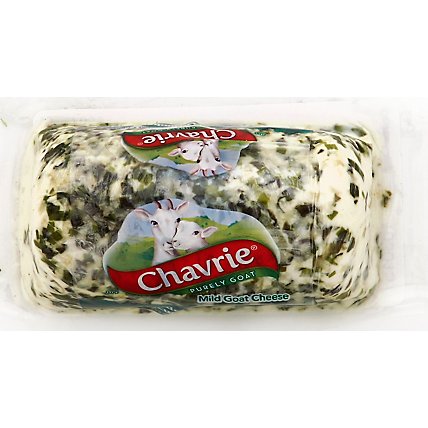 Chavrie With Cucumber & Chive Log - 4 Oz - Image 2