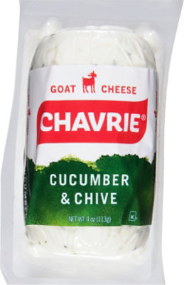 Chavrie With Cucumber & Chive Log - 4 Oz - Image 2
