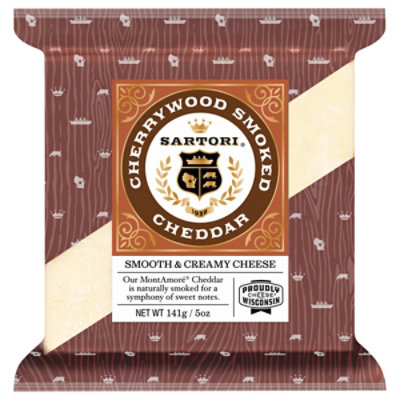 Satori Cherrywood Smoked Cheddar - 5 Oz - Image 3