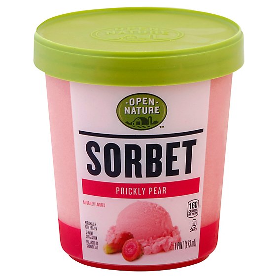 Open Nature Sorbet Prickly Pear - Pint