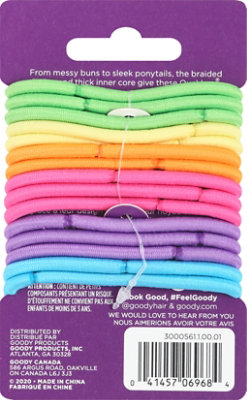 Goody Elastics Ouchless Thick 4mm Neon - 15 Count - Image 4