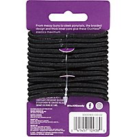 Goody Elastics Ouchless Thick 4mm Black - 15 Count - Image 4