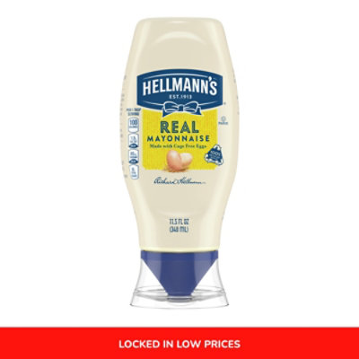 Hellmanns Mayonnaise Real Squeeze Bottle - 11.5 Oz - Image 2