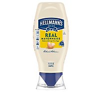 Hellmanns Mayonnaise Real Squeeze Bottle - 11.5 Oz
