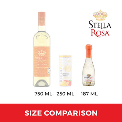 Stella Rosa Peach Low Alcohol Wine - 2-250 ML - Image 5