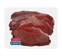 Beef USDA Choice Steak Chuck Cross Rib Boneless Thin - 1 Lb