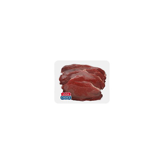 Meat Counter Beef USDA Choice Chuck Shoulder Steak Thin - 1 LB