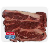 Meat Counter Beef USDA Choice Chuck 7-Bone Steak Thin - 1.50 LB