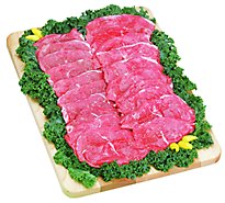 Meat Counter Beef USDA Choice Chuck Mock Tender Steak Thin - 1 LB