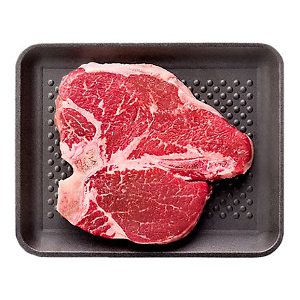 Meat Counter Beef USDA Choice Loin Porterhouse Steak Thin - 1.00 Lb - Image 1