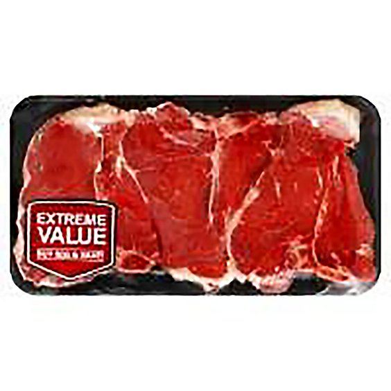 USDA Choice Beef Steak Loin Porterhouse Thin Value Pack - 2.5 Lb