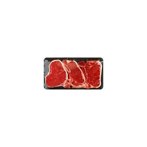 Meat Counter Beef USDA Choice Loin T-Bone Steak Thin Value Pack - 2.50 LB