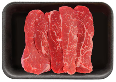 Beef USDA Choice Top Sirloin Steak Thin - 1 Lb