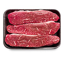 Meat Counter Beef USDA Choice Loin Tri Tip Steak Boneless Thin - 1 LB