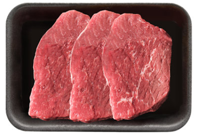 USDA Choice Beef Bottom Round Steak Thin - 1 Lb