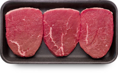 USDA Choice Beef Eye Of Round Steak Thin Cut - 1 Lb