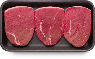 USDA Choice Beef Eye Of Round Thin Cut Steak - 1.00 Lb.