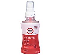 Signature Care Sore Throat Spray Phenol 1.4% Cherry Flavor - 6 Fl. Oz.
