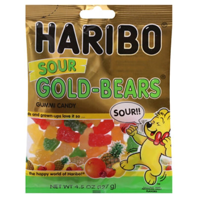 Haribo Gold Bears Gummi Candy Sour - 4.5 Oz - Image 3