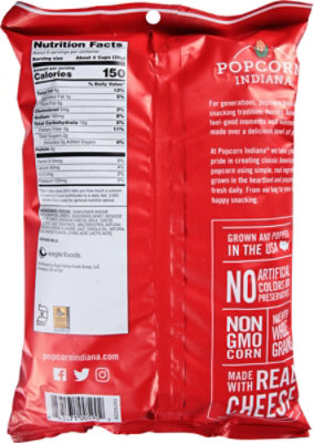 Popcorn Indiana Popcorn Aged White Cheddar - 5.75 Oz - Image 6