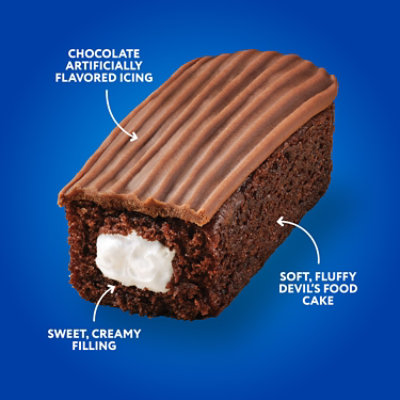 Hostess Zingers Snack Cakes Artificially Flavored Iced Devil’s Food Cake - 10 - 12.7 Oz - Image 3