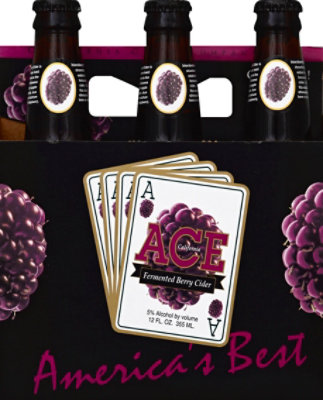 ACE Berry Hard Cider In Bottles - 6-12 Fl. Oz. - Image 2
