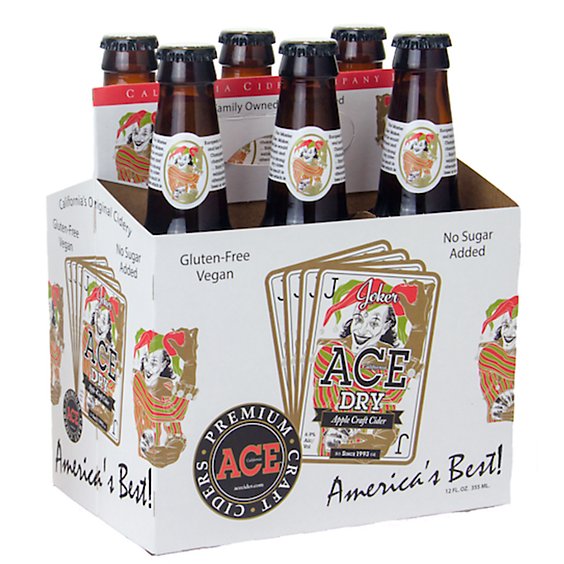 ACE Joker Cider In Bottles - 6-12 Fl. Oz.