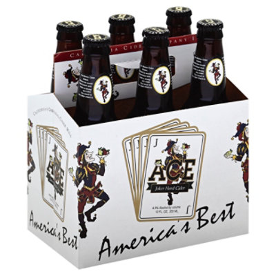 ACE Joker Cider In Bottles - 6-12 Fl. Oz.