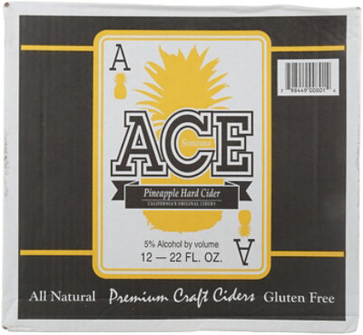 ACE Pumpkin Cider In Bottles - 22 Fl. Oz.