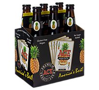 ACE Cider Premium Craft Pineapple Bottles - 6-12 Fl. Oz.