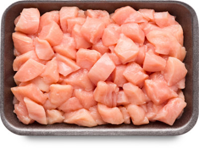 Chicken Breast Boneless Skinless Diced - 1.5 Lb - Image 1