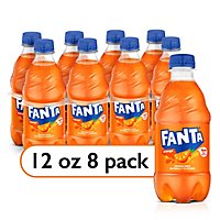 Fanta Soda Pop Orange Flavored - 8-12 Fl. Oz. - Image 2