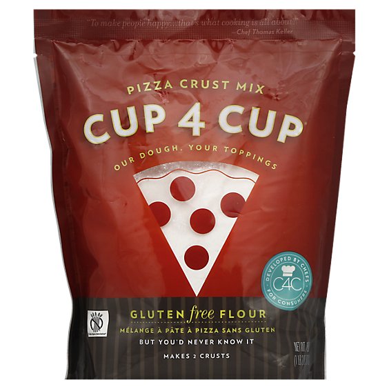 Cup4Cup Flour Pizza Crust Mix Gluten Free - 18 Oz