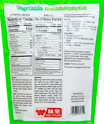 Vegetable Spring Rolls - 10 Oz - Image 5