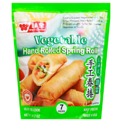 Vegetable Spring Rolls - 10 Oz