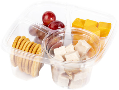 ReadyMeals Turkey & Cheese Quad Snack Pack - Each
