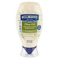 Hellmanns Mayonnaise Dressing Olive Oil Squeeze Bottle - 20 Oz - Image 3