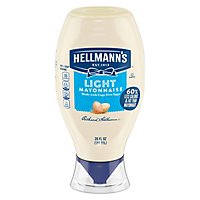 Hellmanns Mayonnaise Light Squeeze Bottle - 20 Oz - Image 3