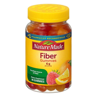 Nature Made Fiber Gummies - 90 Count