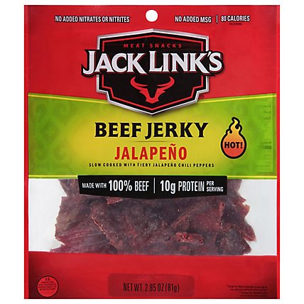 Jack Links Beef Jerky Carne Seca Jalapeno - 2.85 Oz - Image 2
