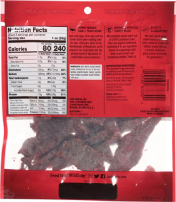 Jack Links Beef Jerky Hickory Smoked - 2.85 Oz - Image 6