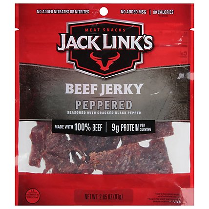 Jack Links Beef Jerky Peppered - 2.85 Oz - Image 3