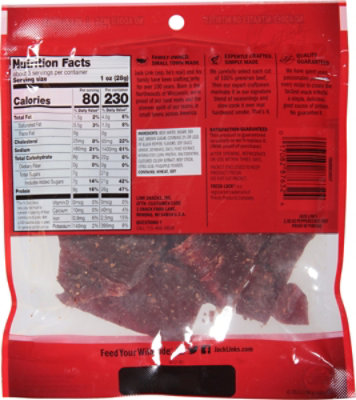 Jack Links Beef Jerky Peppered - 2.85 Oz - Image 6