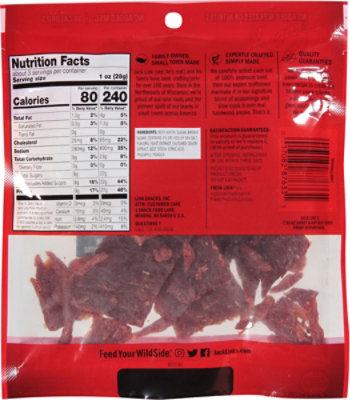 Jack Links Beef Jerky Sweet & Hot - 2.85 Oz - Image 6