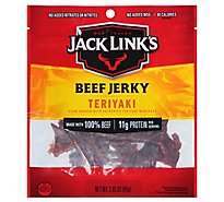 Jack Links Beef Jerky Teriyaki - 2.85 Oz