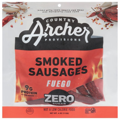 Country Archer Fuego Smoked Sausages - 4 Oz - Image 3